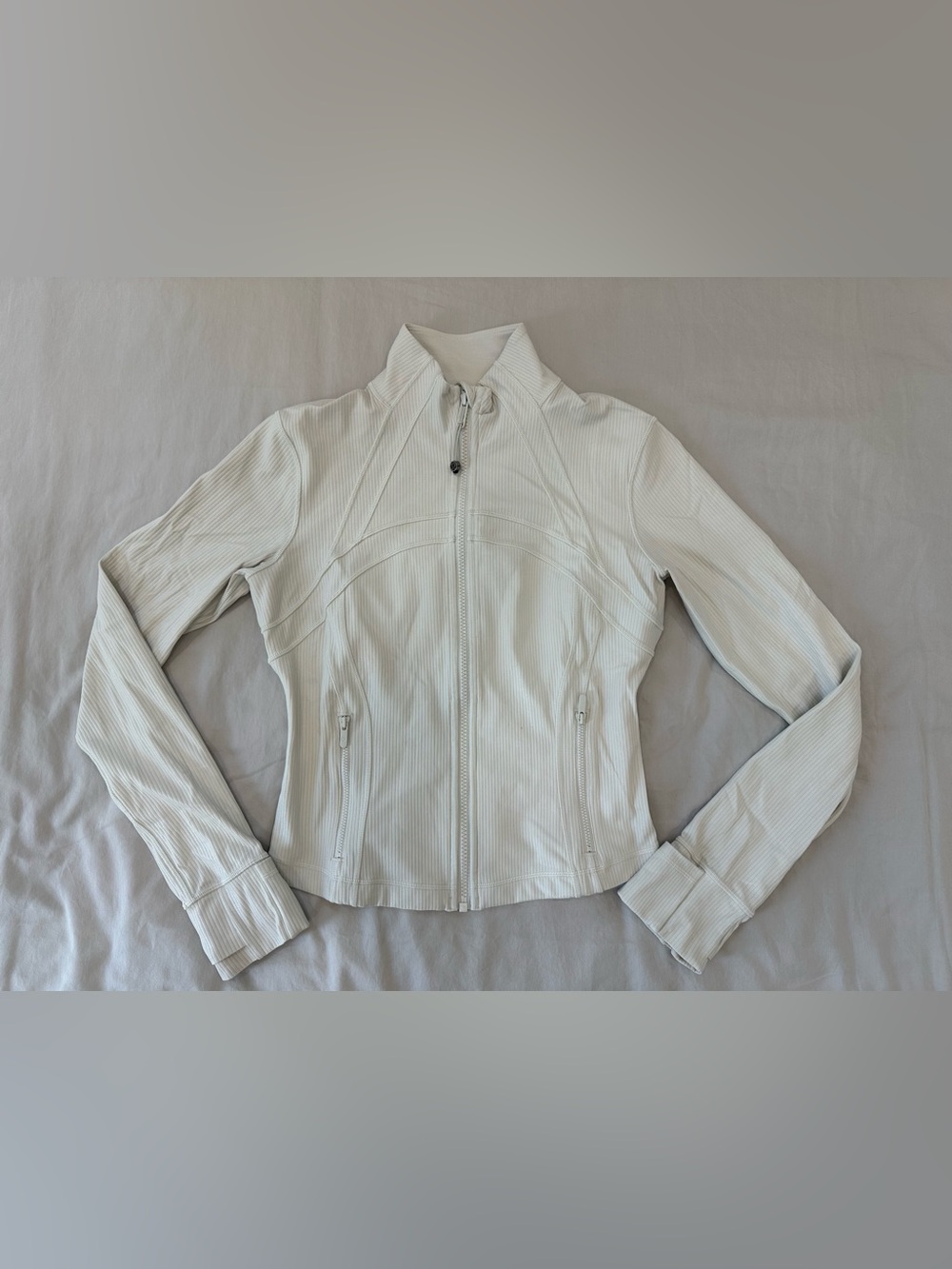 Lululemon Cream Define Cropped Jacket